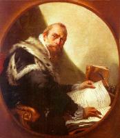 Tiepolo, Giovanni Battista - Portrait of Antonio Riccobono